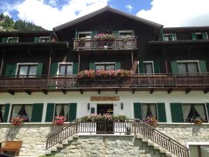 Balkón nebo terasa v ubytování Casa Alpina Don Guanella