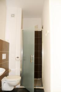 Koupelna v ubytování Hotel Morez