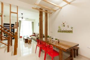 Posezení v ubytování Four Seasons Homestay