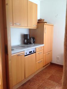 Kuchyňa alebo kuchynka v ubytovaní Ferienhaus Heutal