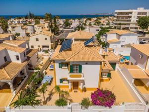 an aerial view of a city with houses at Villa Fatima by Villa Select in Galé