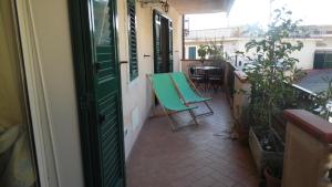 A balcony or terrace at La casa di Marilena