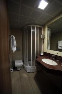 Et badeværelse på Hotel Villa Marina