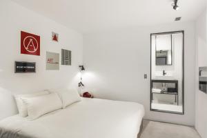 Voodi või voodid majutusasutuse ART'OTEL Ximending TAIPEI toas