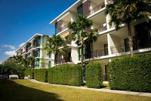 Bygningen som lejligheden ligger i