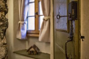Koupelna v ubytování Maison La Saxe