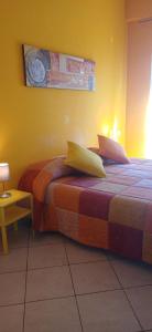 a bedroom with two beds with pillows on them at Bed & Breakfast Valeri in Artena