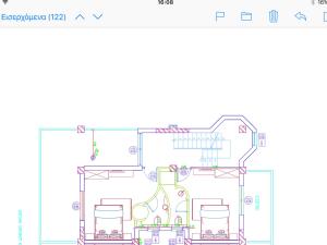 The floor plan of Oniro Luxury Villas