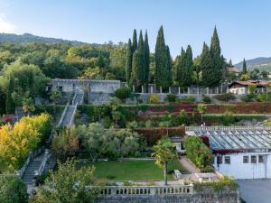 an aerial view of a garden at Amadria Park Hotel Sveti Jakov in Opatija