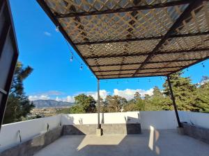 a view from the roof of a house at 7min del Parque Central-2min Rotonda Marimba, en la naturaleza Tipo LOFT5 in Quetzaltenango