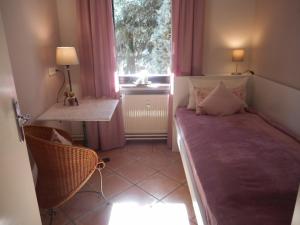 Postel nebo postele na pokoji v ubytování Privatzimmer Spahn in Mühlheim