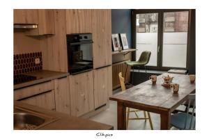 ครัวหรือมุมครัวของ La cachoire