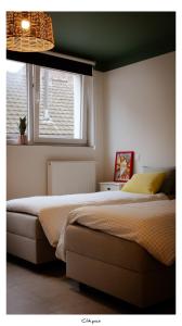 เตียงในห้องที่ La cachoire