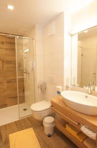 Koupelna v ubytování Hotel zur Post
