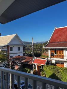 a view from the balcony of a house at The TARA PRABANG - Luangprabang in Luang Prabang