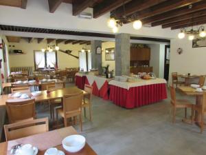 Restaurace v ubytování Casa Alpina Don Guanella