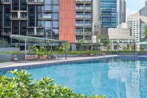 an image of a swimming pool in a city at Mercure ICON Singapore City Centre in Singapore