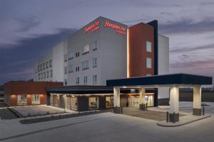 a rendering of a hotel with a building at Hampton Inn By Hilton Dexter in Dexter