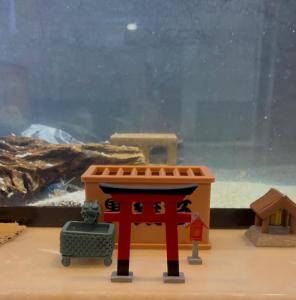 ein Lego-Modell eines Kleinen in der Unterkunft Elk in Kubota