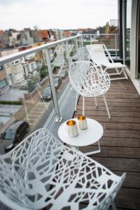Balkón nebo terasa v ubytování ABC Hotel