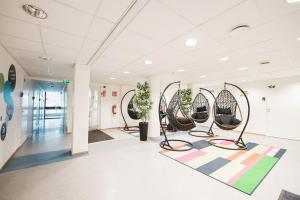 Fitness centrum a/nebo fitness zařízení v ubytování Forenom Hostel Helsinki Pitäjänmäki