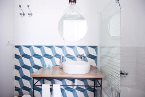 Koupelna v ubytování Hostal La Casa Sanlúcar