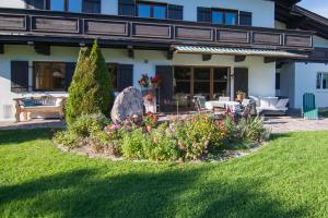 Vonkajšia záhrada v ubytovaní Pension Landhaus Gasteiger