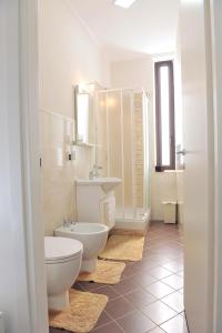 Koupelna v ubytování B&B Rosy