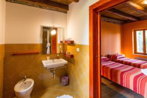 Kúpeľňa v ubytovaní B&B Al Vecchio Confine