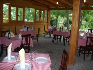 Restaurace v ubytování B&B Villa Carla