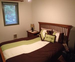 Postel nebo postele na pokoji v ubytování Mt Baker Snowline Chalet