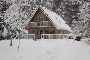 Mt Baker Snowline Chalet v zimě