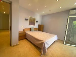 a bedroom with a bed in a room at Villa Maja in Sutomore