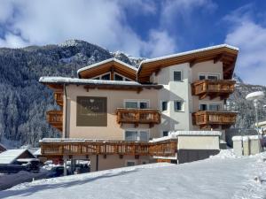 a building on top of a snow covered mountain at A Casa Kristall in Sölden