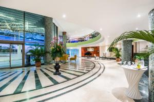 The lobby or reception area at Hospedium Princess Hotel Panamá Még 25 kép