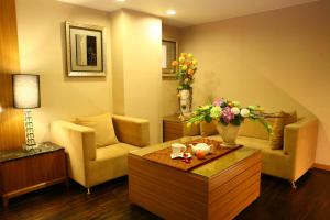 Area soggiorno di Chuang-Tang Spring SPA Hotel - Deyang