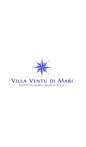 a star logo with the title villa yantra del mar at Villa Ventu di Mari, vista mozzafiato su Caprera e sulle Isole, Piscina Riscaldata in Costa Smeralda in Cannigione