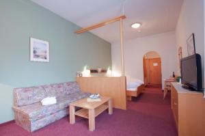 TV in/ali zabaviščno središče v nastanitvi Hotel Alpenfriede