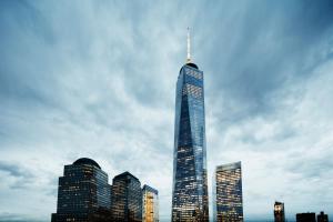 Nespecifikovaný výhled na destinaci New York nebo výhled na město při pohledu z hotelu