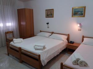 Postel nebo postele na pokoji v ubytování Hotel Europa