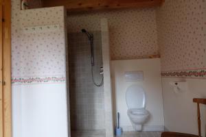 Kúpeľňa v ubytovaní Ferienhaus Heutal