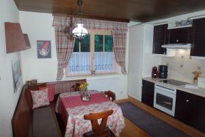 Kuchyň nebo kuchyňský kout v ubytování Apartment Heidelinde