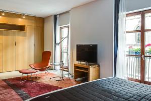 TV o dispositivi per l'intrattenimento presso Hotel Gault