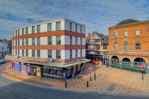 an overhead view of a building on a city street at Marygate by Deuce Hotels Ltd in Wakefield