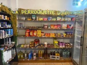 a store filled with lots of different types of food at Camping Parc Bellevue - Maeva in Cannes