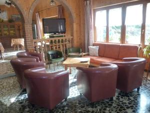 The lounge or bar area at Hotel Fior di Roccia