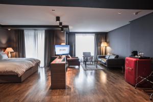 Postel nebo postele na pokoji v ubytování Park Hotel & Spa