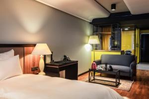 Кровать или кровати в номере Park Hotel & Spa