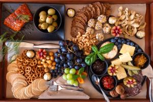 a tray of food with different types of food at Kūkupa Pavilion in Oue