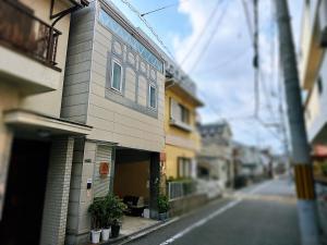 a building on the side of a street at HennaWatei in Osaka